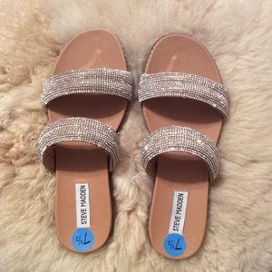 Steve Madden Rhinestone sandals
